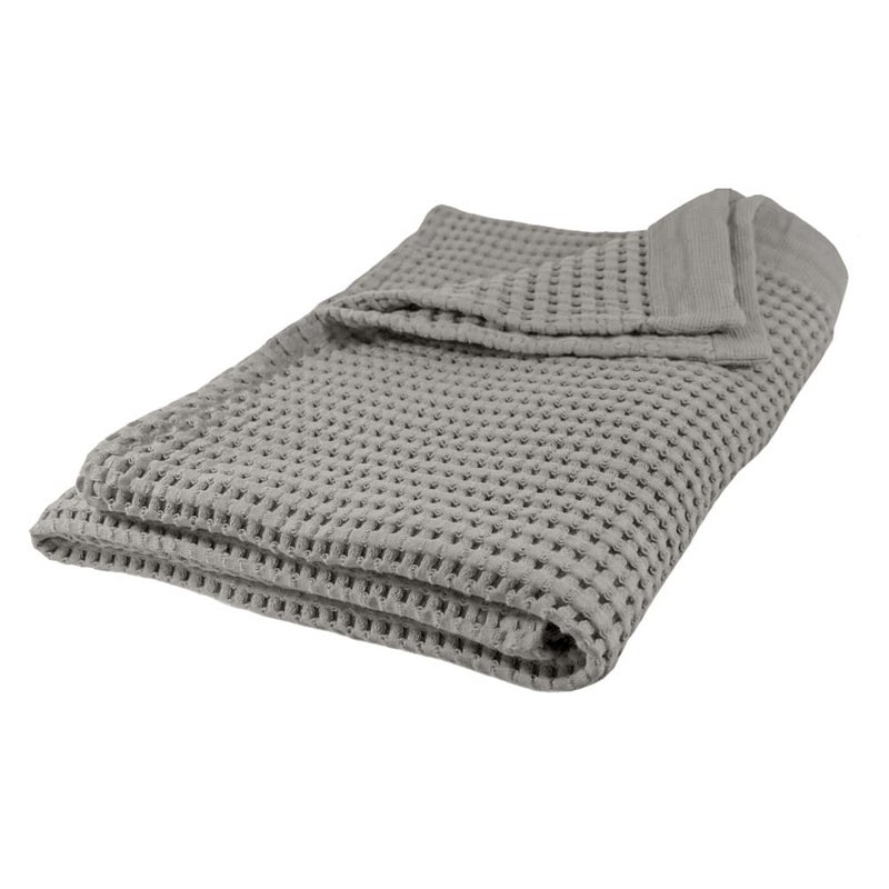 GILDEN TREE Waffle Bath Sheet Quick Dry Towel, Thin Luxury Bath Towels, Bath Sheets 40x80 Large Bath Towels, Modern Style (Pewter) - Image 1